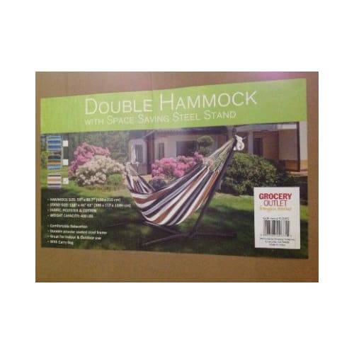 Ns Double Hammock With Steel Stand (1 ct)