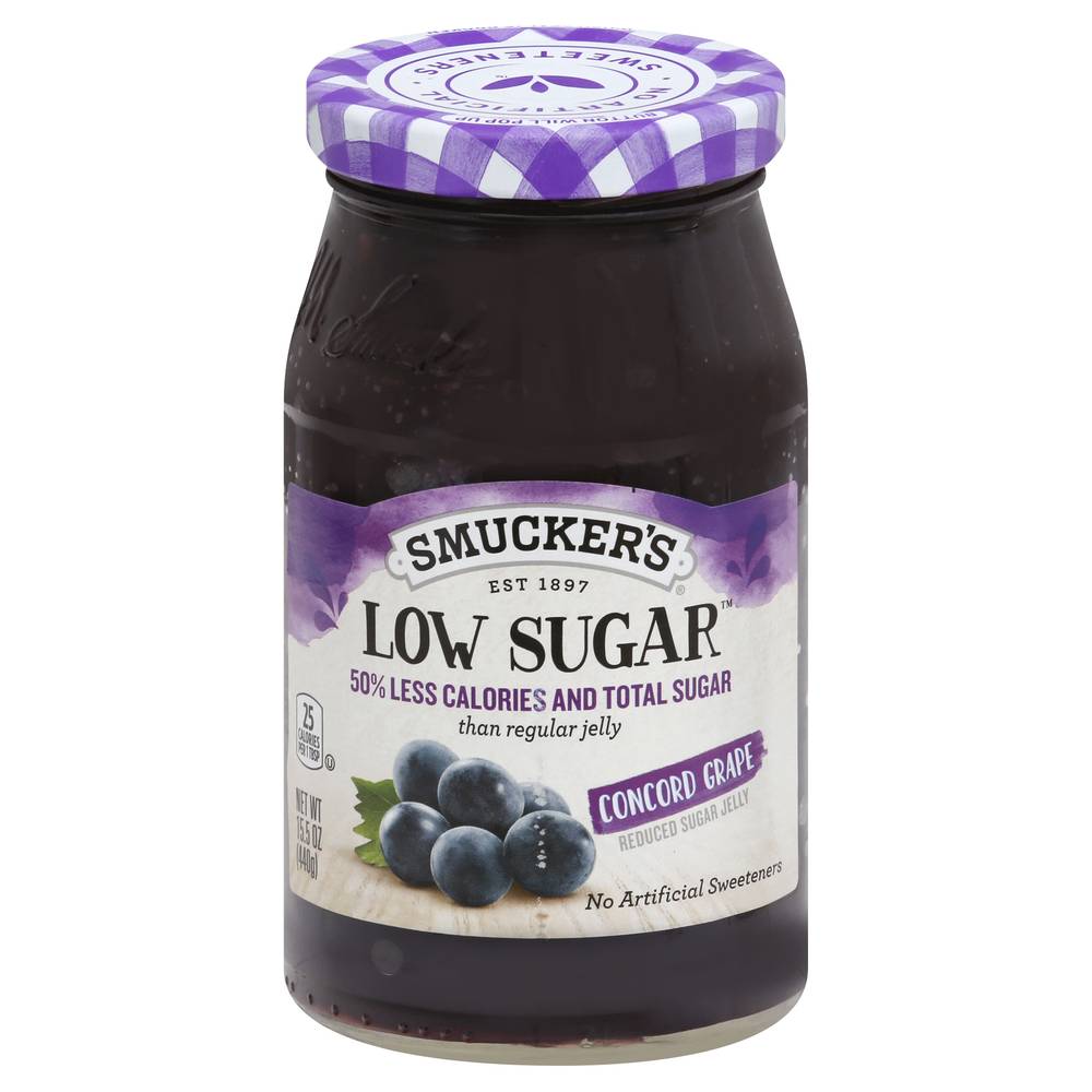 Smucker's Low Sugar Concord Grape Jelly (15.5 oz)