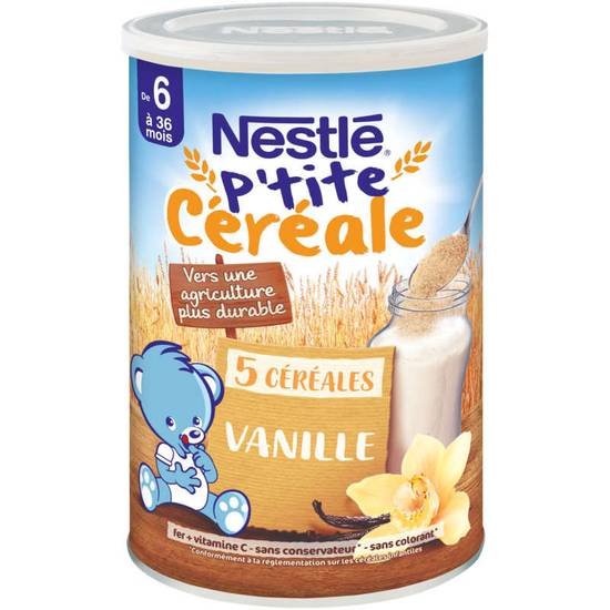 Petite céréales à la vanille dès 6 mois