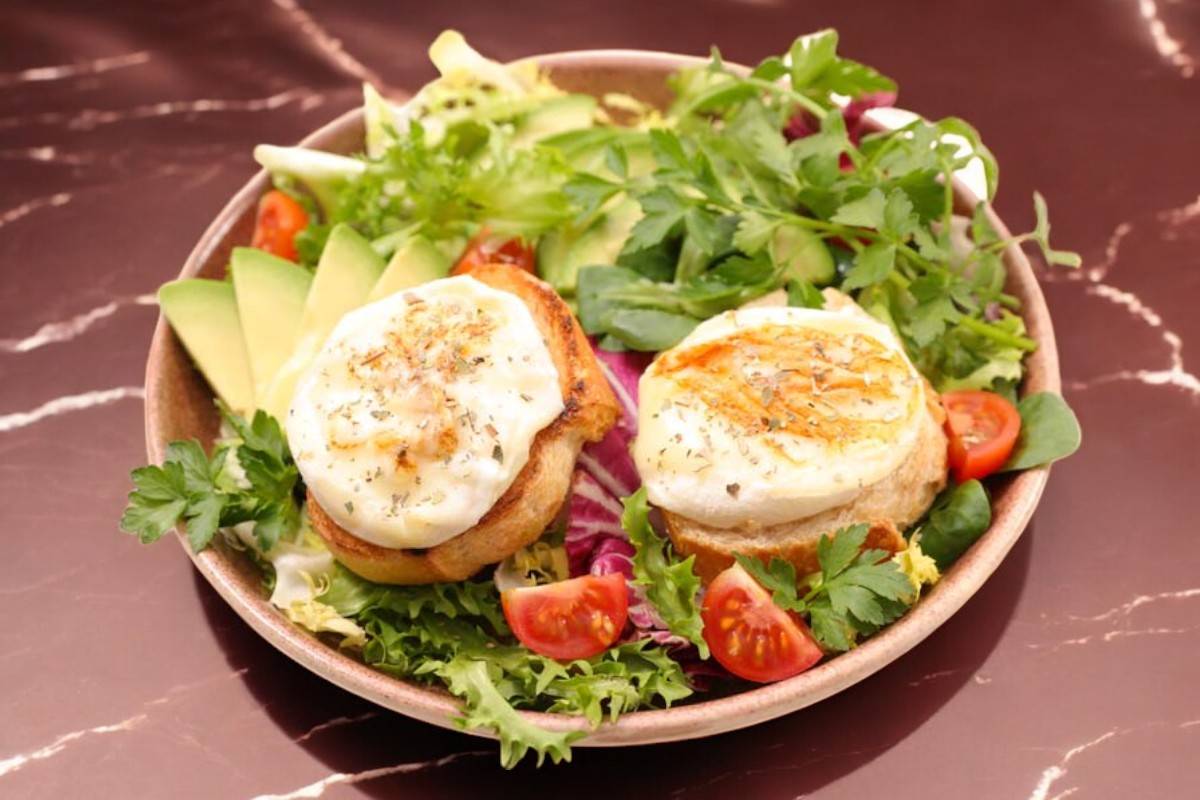 Chèvre miel  🥗🐐🍯