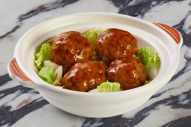 Braised Lion's Head Meatballs