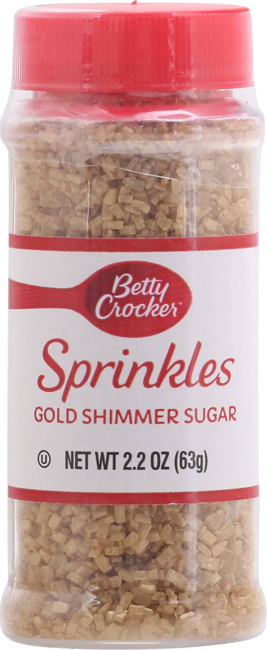 Betty Crocker Gold Shimmer Sugar Sprinkles