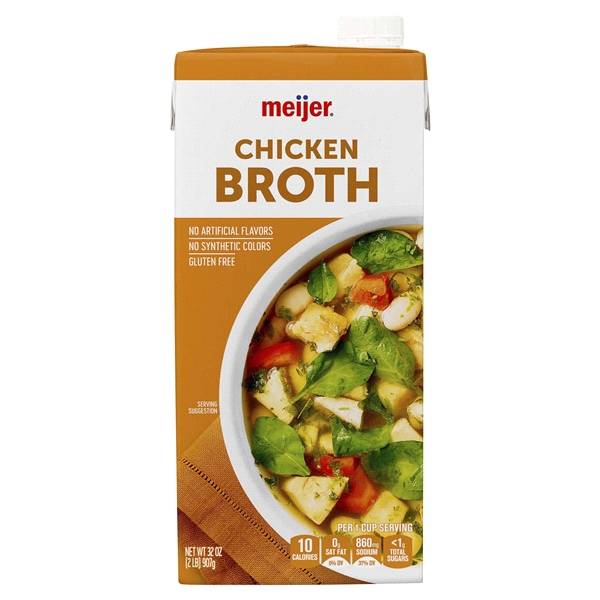 Meijer Chicken Broth (32 oz)