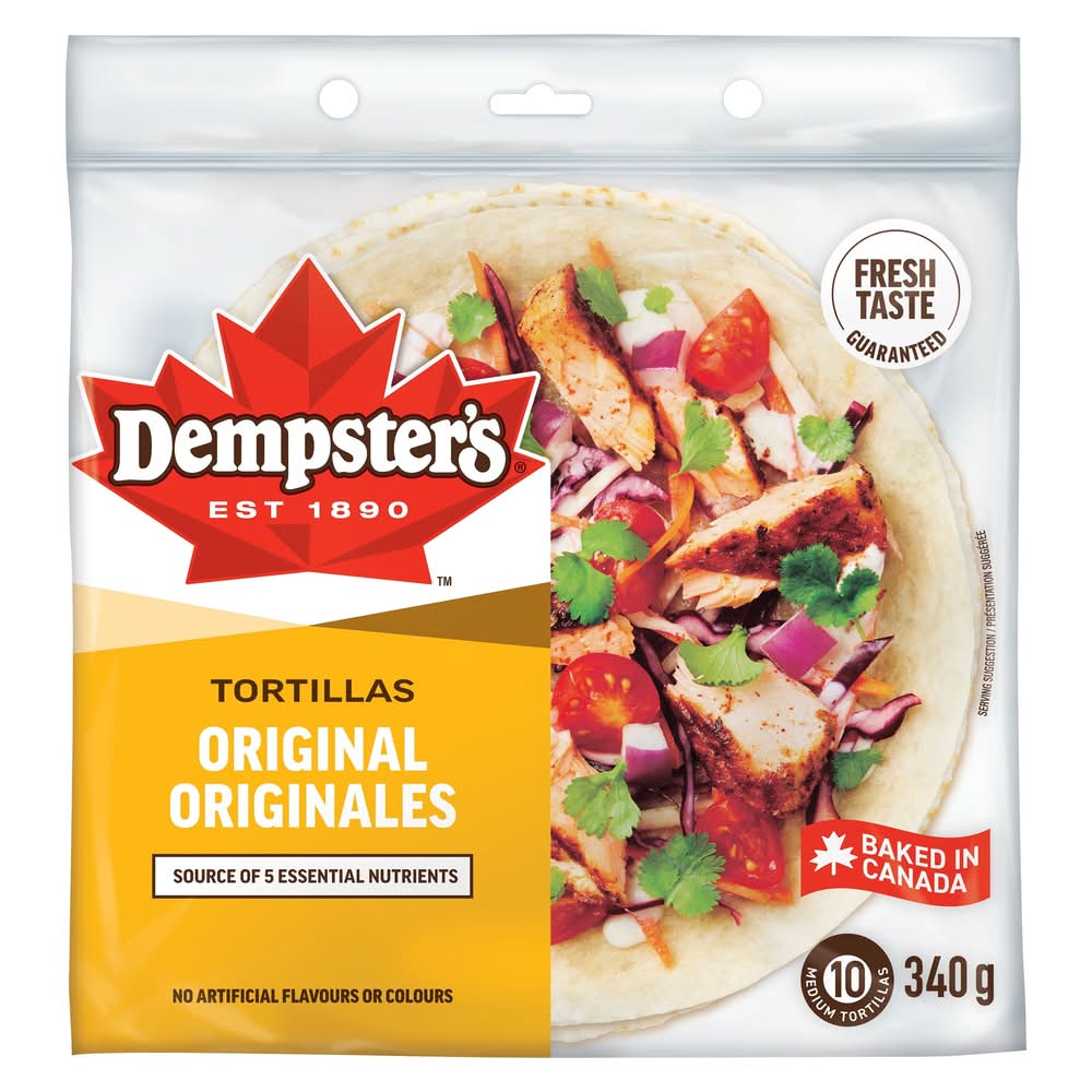 Dempster's Original Tortillas (340 g, 10 ct)