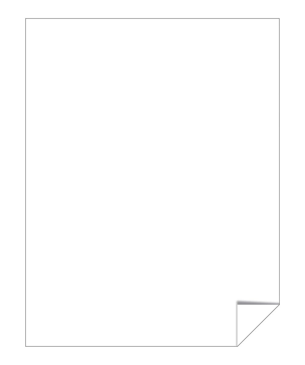 Astrobrights Matte Sticker Paper, 8.5x11 in, White (15 ct)