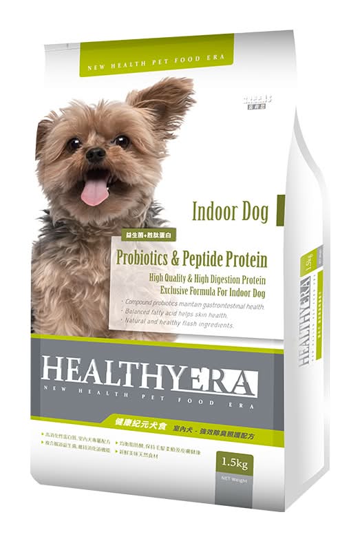 健康紀元犬食室內犬-強效除臭照護配方 <1.5Kg公斤 x 1 x 1PACK包>