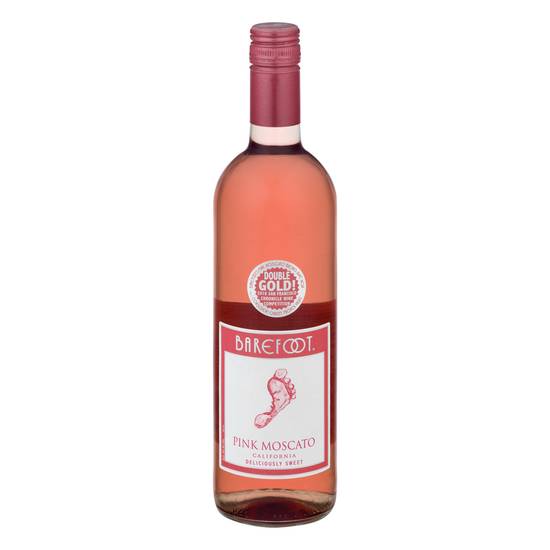 Barefoot Pink Moscato Wine (750 ml)