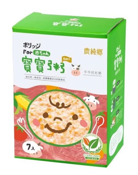 農純鄉 寶寶粥 - 牛牛壯壯粥 (7 入)