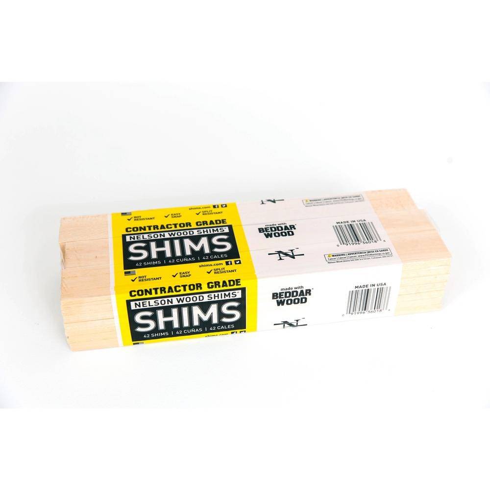 12 In. Contractor Shims 42-Per Bundle