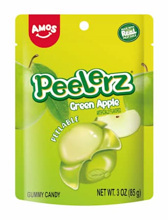 Peelerz® Green Apple Peelable Gummy Candy 3oz