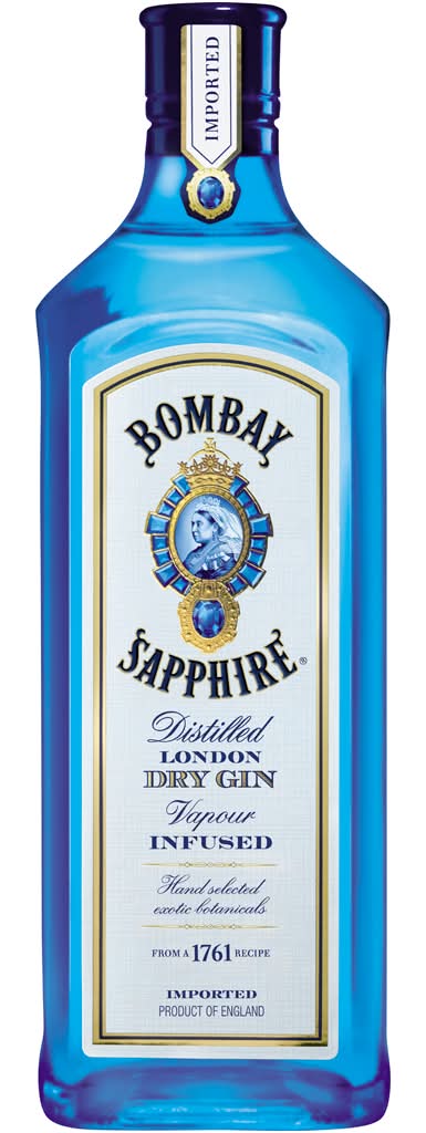 Bombay - Gin sapphire, garrafa de 0,70l