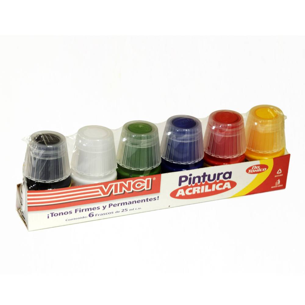 Vinci · Pintura acrílica (6 un)