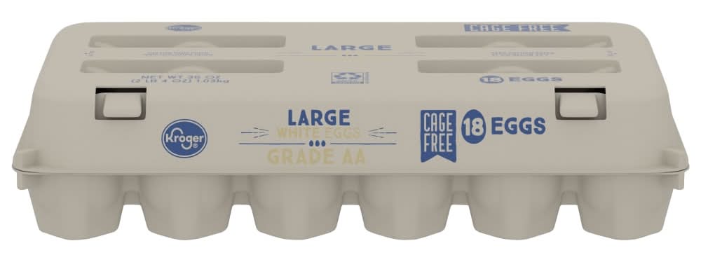 Kroger® Cage Free Large White Eggs