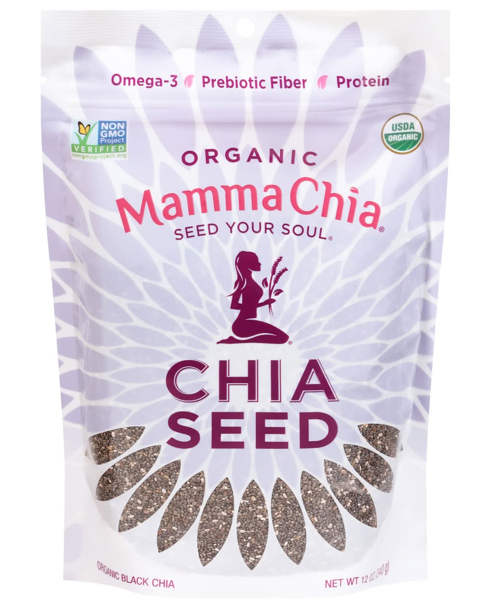 Mamma Chia Organic Black Chia Seed (12 oz)
