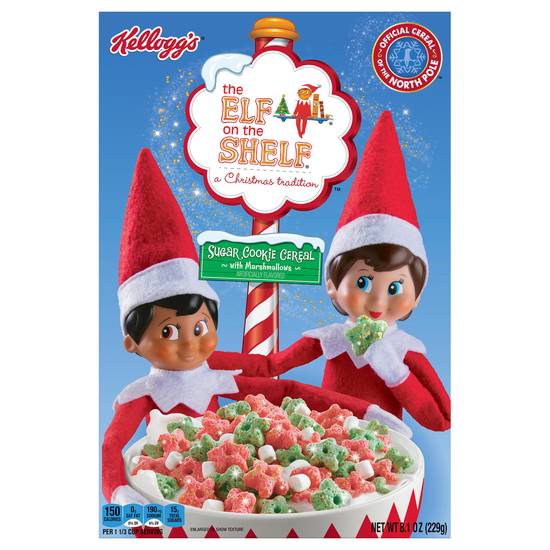 Kellogg's Shelf Sugar Cookie Cereal With Marshmallows