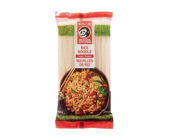 Delicious Kitchen · Nouilles de riz grandes (454 g) - Large rice noodle (454 g)