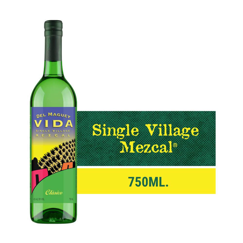 Vida Organic Mezcal Liquor (750 ml)