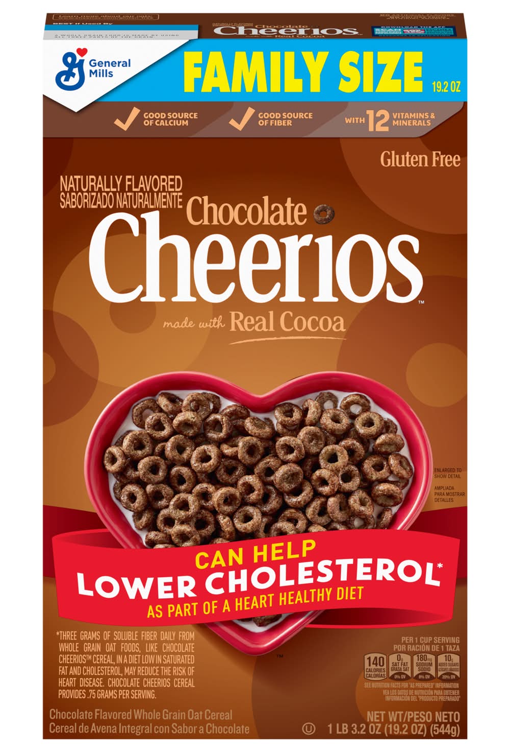 Cheerios Whole Grain Oat Cereal (1.2 lbs)
