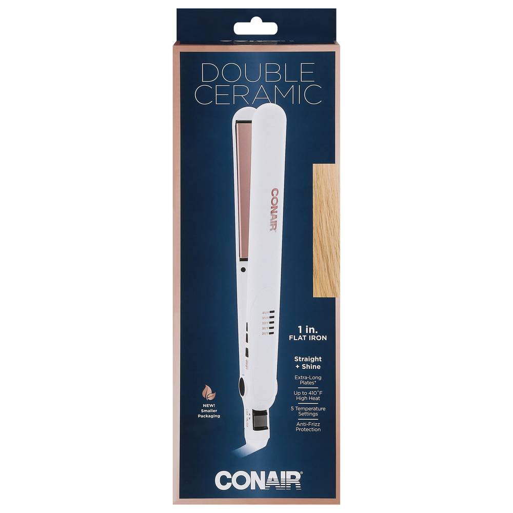 Conair Double Ceramic 1 Inch Flat Iron (390.09 g)