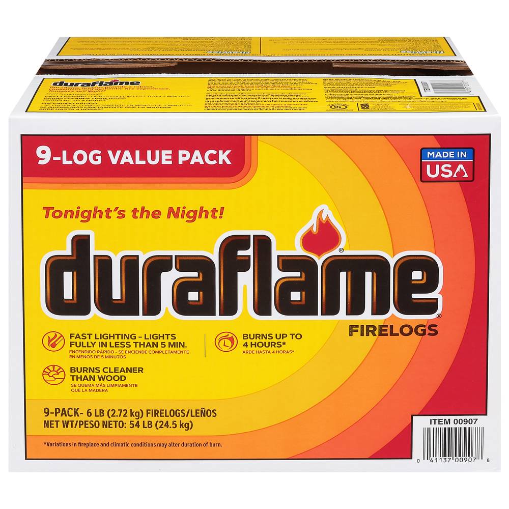 Duraflame Firelogs (9 ct)