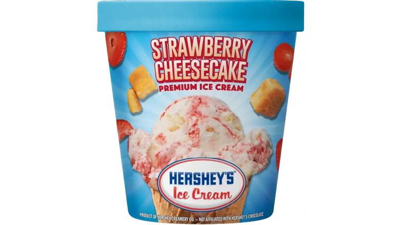Hershey's Ice Cream Strawberry Cheesecake