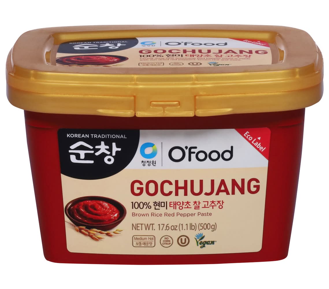 O'Food Gochujang Brown Rice Red Pepper Paste (17.6 oz)