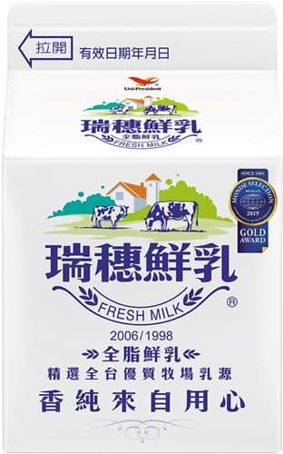 瑞穗全脂鮮奶
