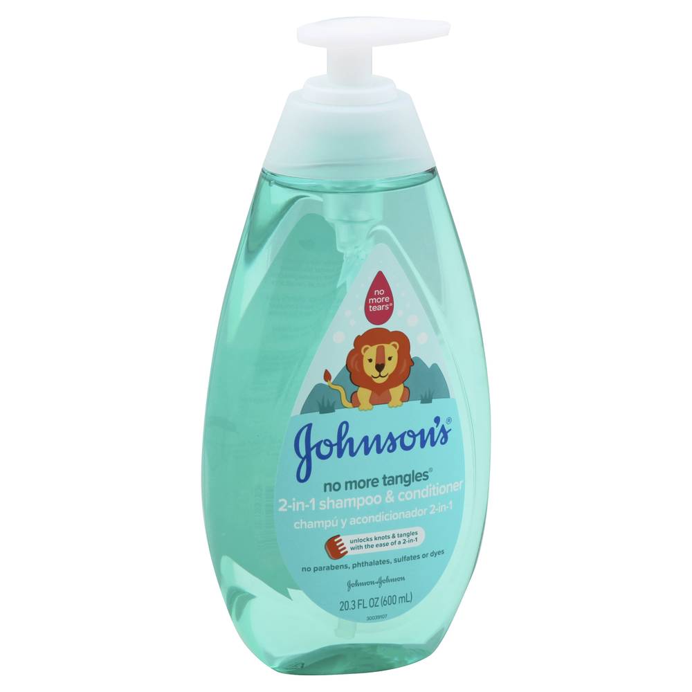 Johnson's No More Tangles 2-in-1 Shampoo & Conditioner