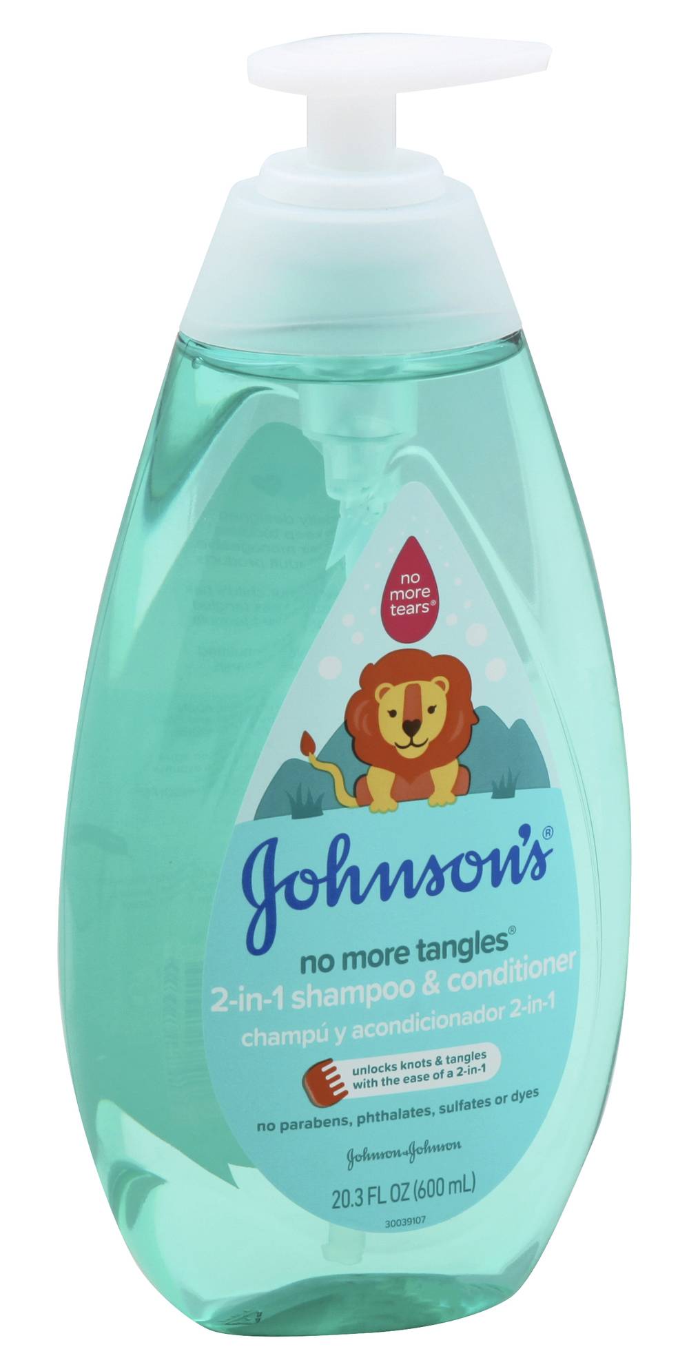 Johnson's No More Tangles 2-in-1 Shampoo & Conditioner (20.3 fl oz)