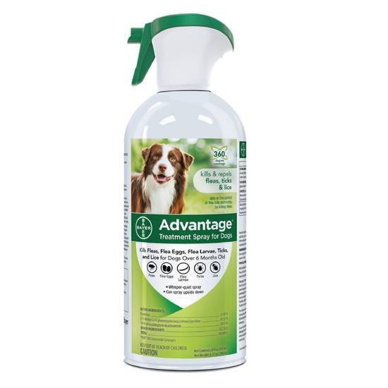 Advantage Flea & Tick Treatment Spray For Dogs (8 oz)