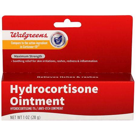 Walgreens Maximum Strength Hydrocortisone Ointment (1 oz)