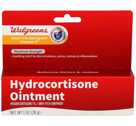 Walgreens Maximum Strength Hydrocortisone Ointment (1 oz)