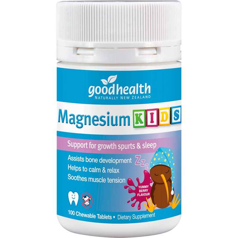 Good Health Magnesium Kids Tablets 100s