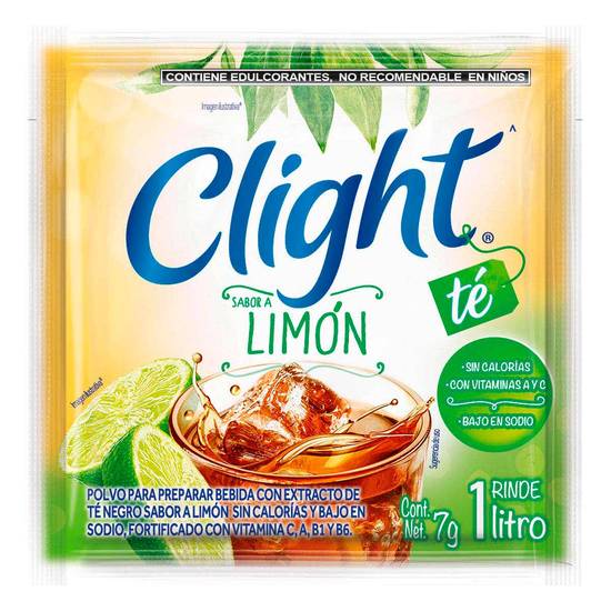 Clight polvo para preparar té sabor limón (7 g)