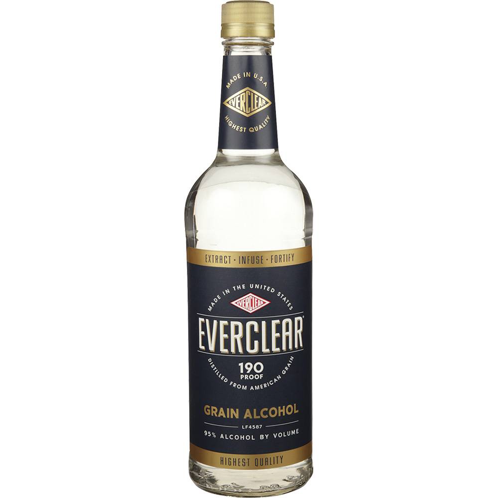 Everclear 190 Proof Grain Liquor (750 ml)