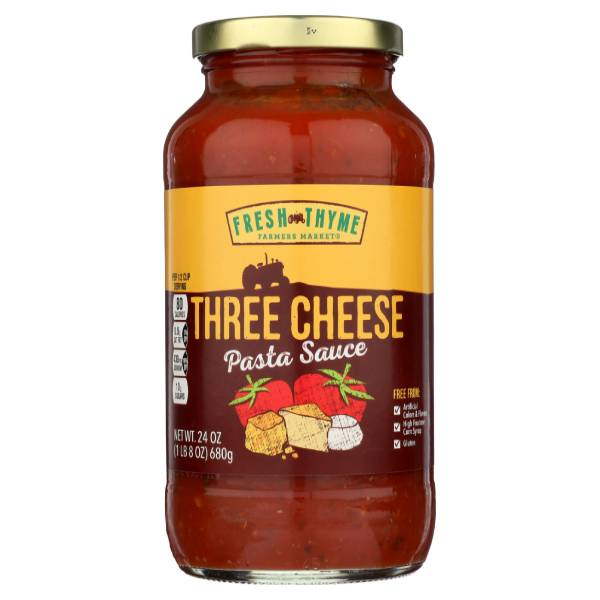 Fresh Thyme Three Cheese Pasta Sauce