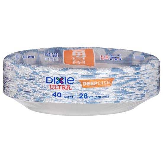 Dixie Ultra Deep Dish Plates (40 ct )
