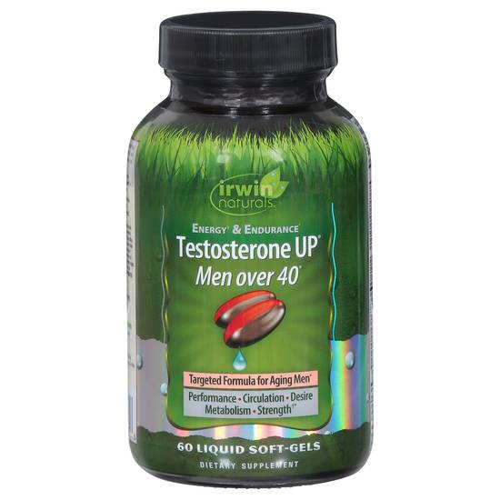 Irwin Naturals Testosterone Up Liquid Soft-Gels (60 ct)