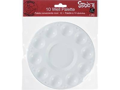 Darice Studio 71 Washable Painting Palette (white)