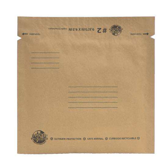 Earth Hugger Paper Bubble #2 Mailer - 9.875 X 9.5 inch