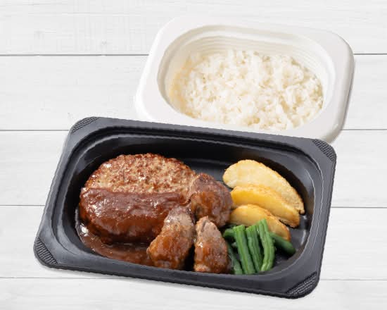 ハンバーグ＆ヒレコロステーキ弁当