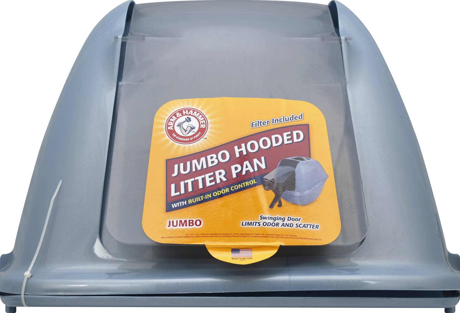 Arm & Hammer Jumbo Hooded Litter Pan (3.36 lbs)