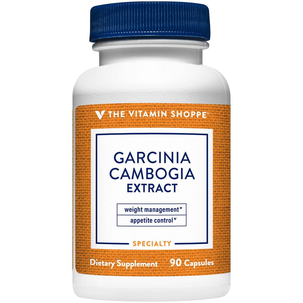 The Vitamin Shoppe Garcinia Cambogia Extract Weight Management & Appetite Control 1000 mg Capsules