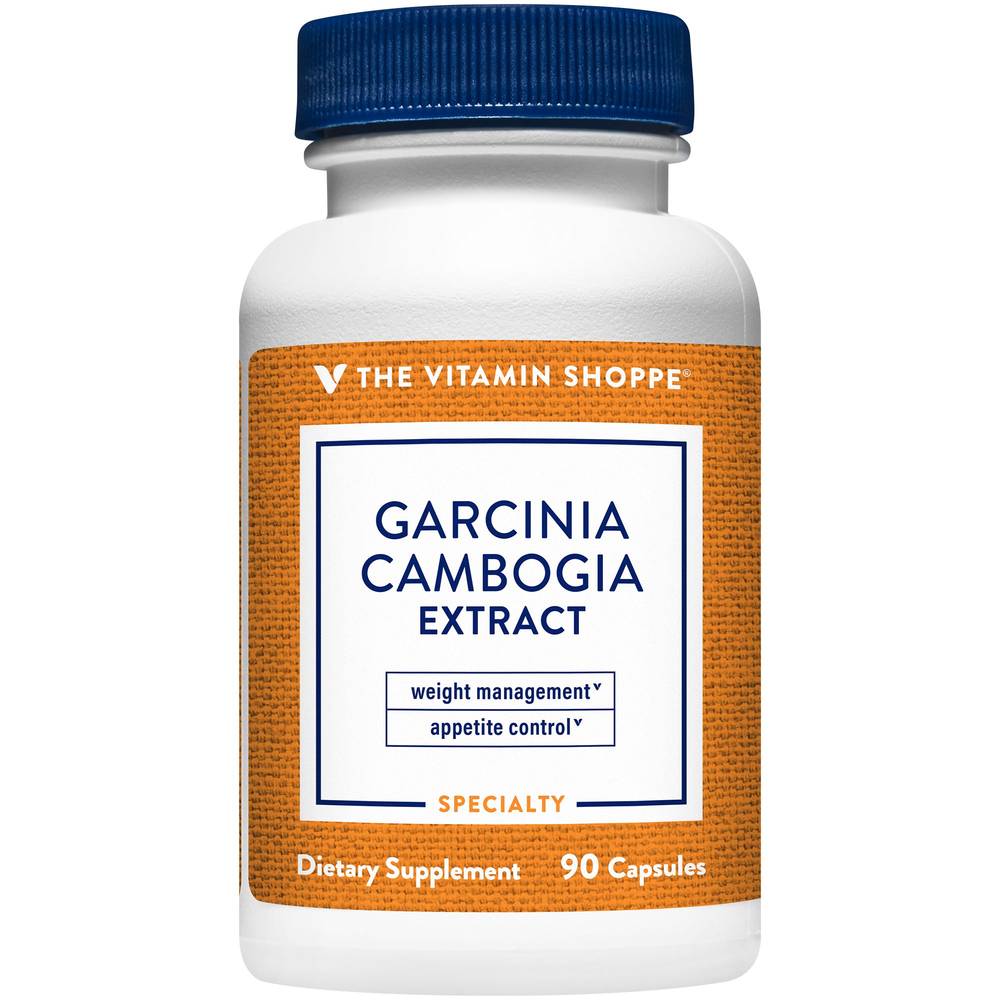 The Vitamin Shoppe Garcinia Cambogia Extract Weight Management & Appetite Control 1000 mg Capsules (90 ct)