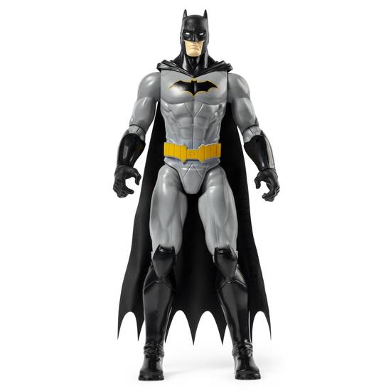 Batman Dc Rebirth Action Figure For Kids Aged 3+ Years (12-inch/grey)