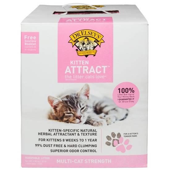 Dr. Elsey's Kitten Attract Scoopable Cat Litter (20 lbs)