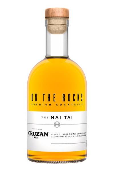On the Rocks Premium Cocktail Cruzan Rum (375 ml)