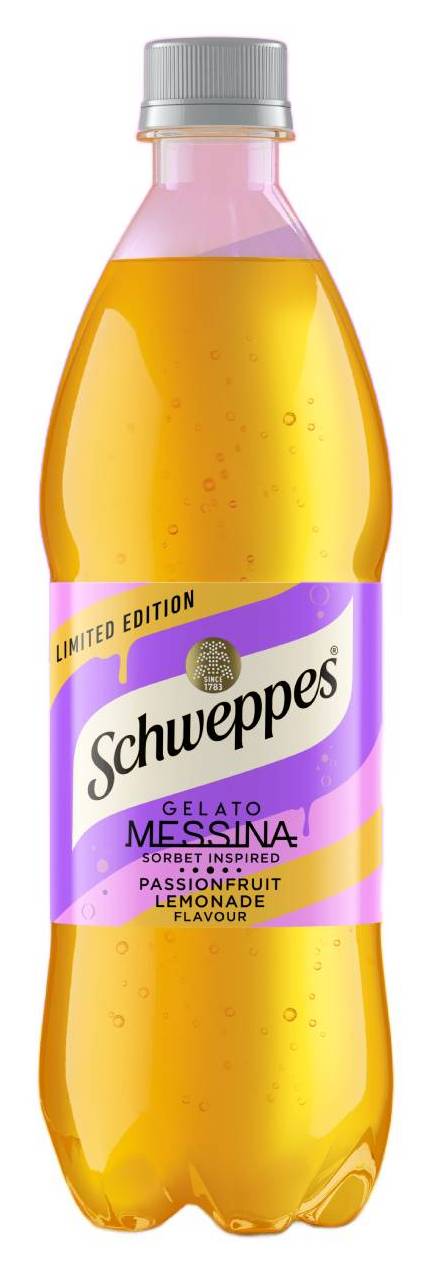 Schweppes Messina Passionfruit Lemonade 600ml