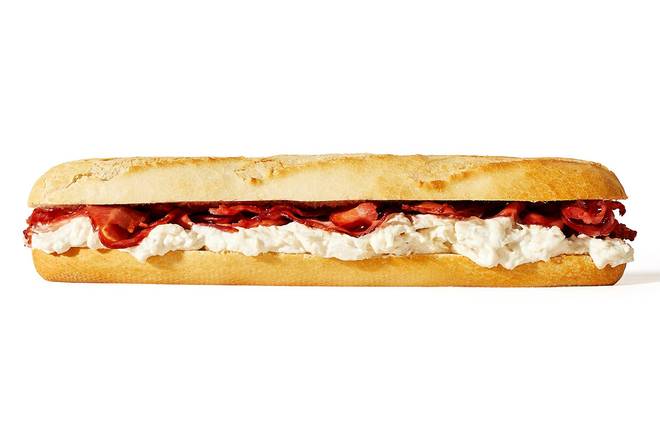 Chicken Mayonnaise and Bacon Baguette