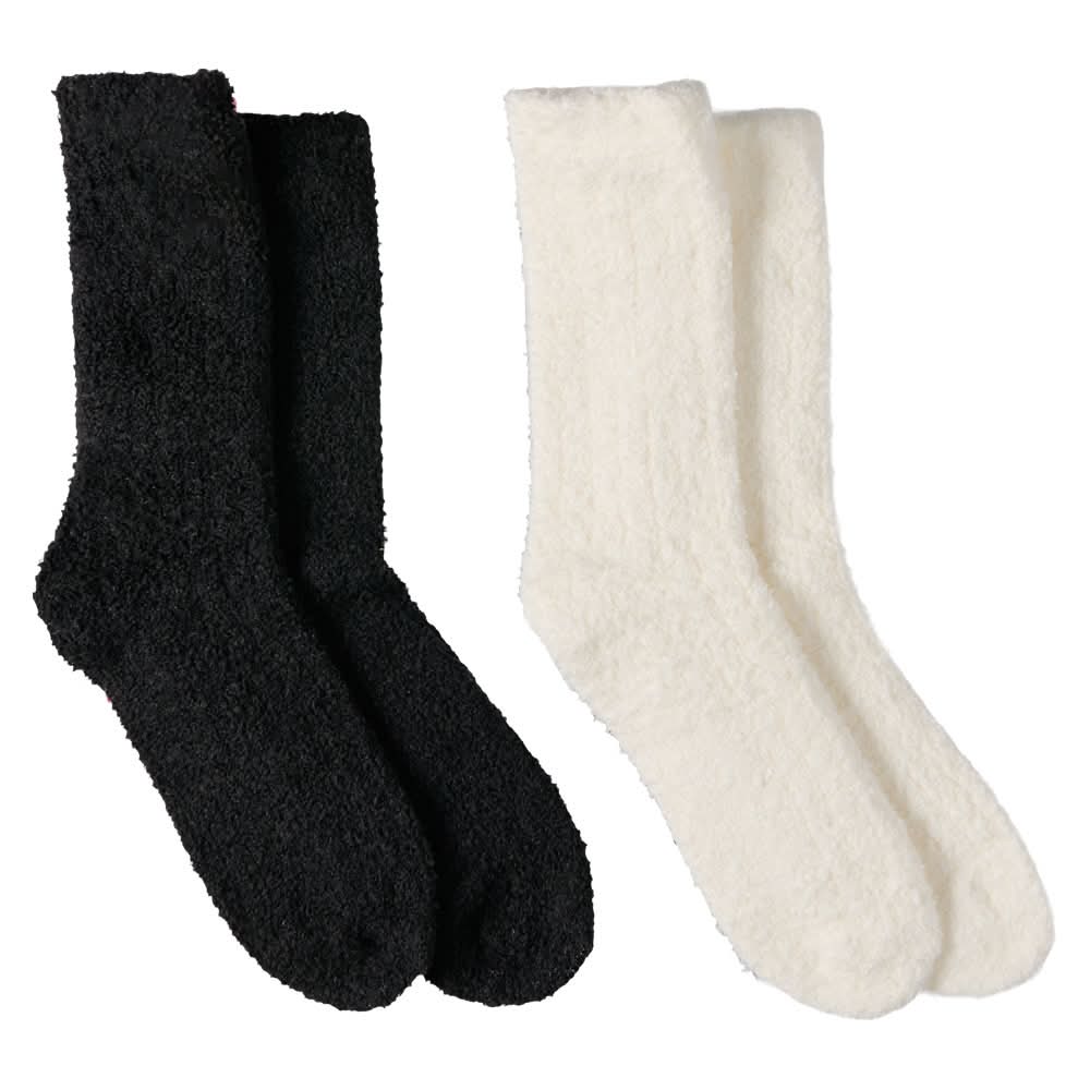 Serra Ultra Soft Socks, 4-10, Black/Vanilla
